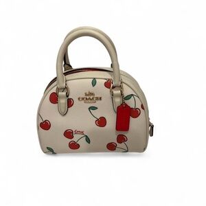 Coach Cherry Print Sydney Satchel